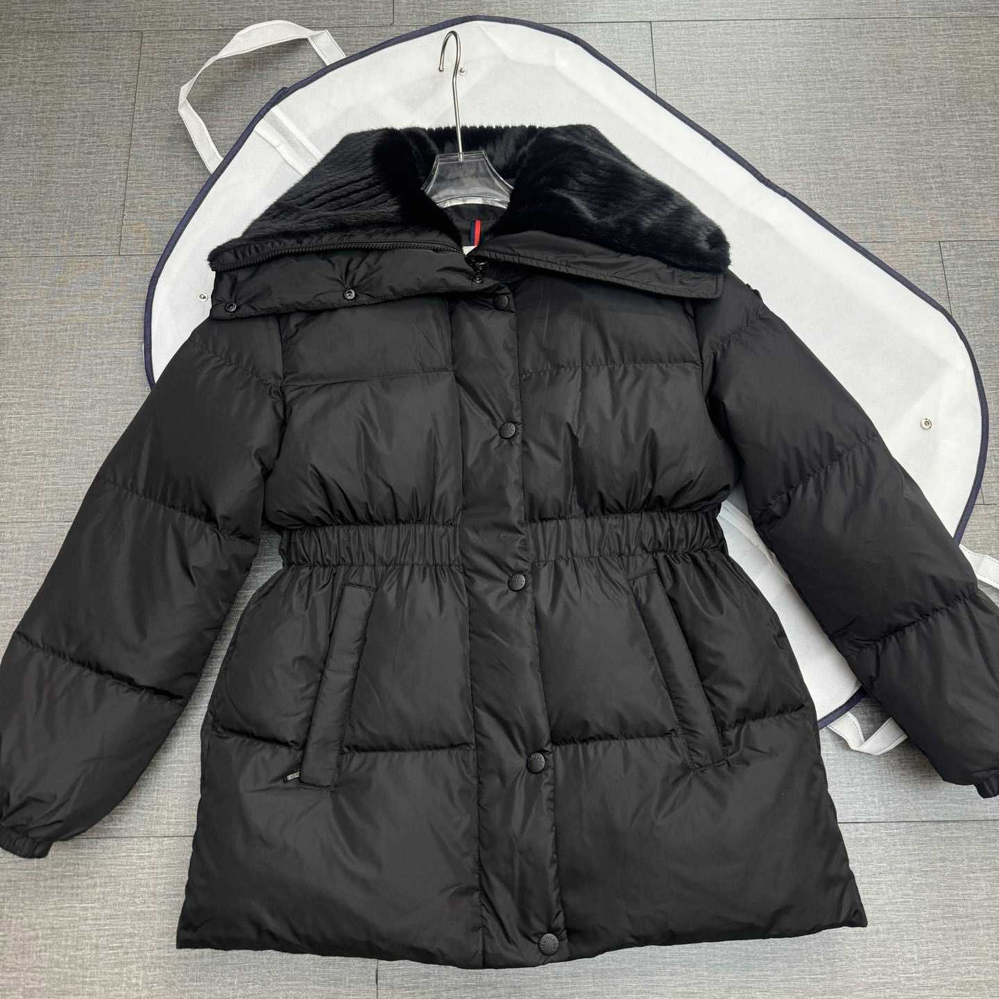 Moncler Bruneaux Long Down Jacket - PerfectKickZ