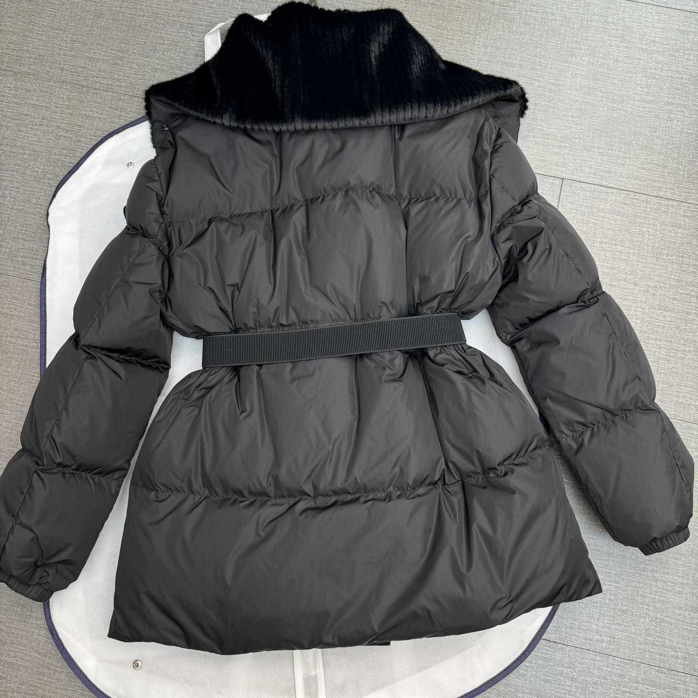 Moncler Bruneaux Long Down Jacket - PerfectKickZ