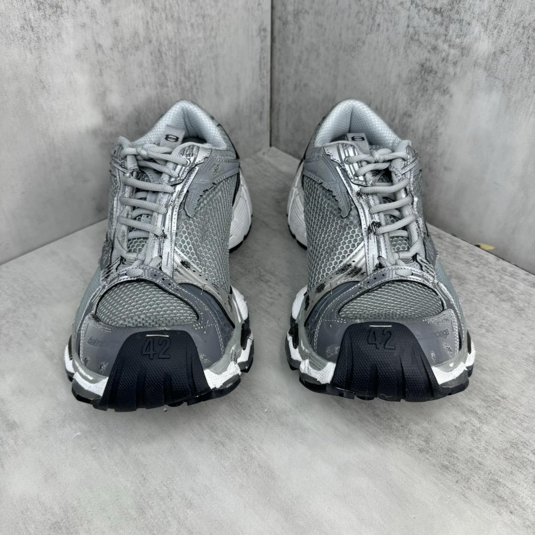 Balenciaga Stapler Sneaker In Beige/grey  - PerfectKickZ