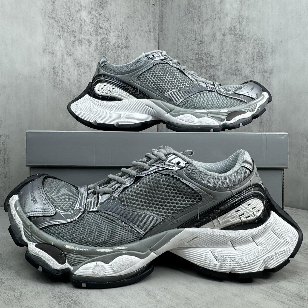 Balenciaga Stapler Sneaker In Beige/grey  - PerfectKickZ
