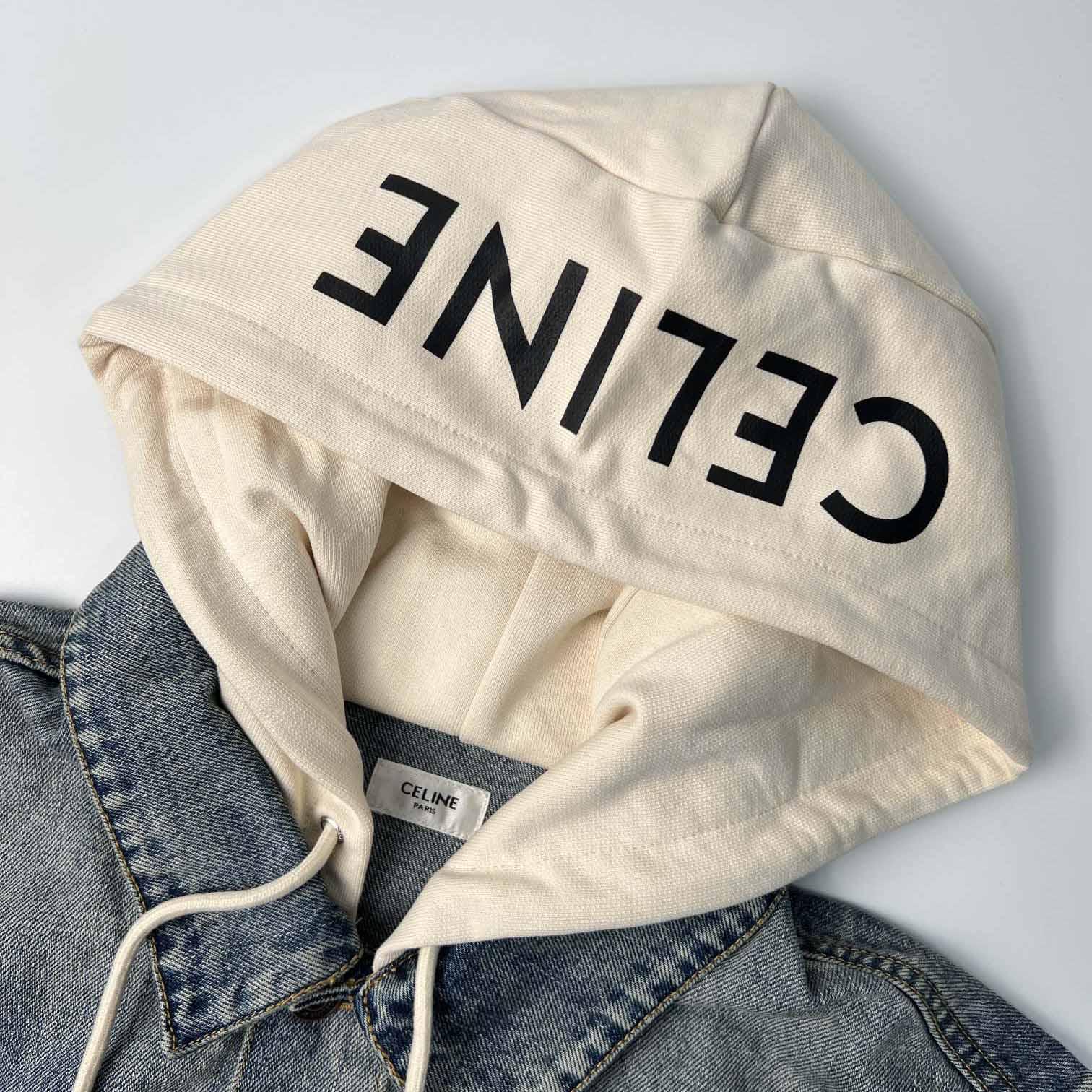 Celine Trucker Jacket In Union Wash Denim - PerfectKickZ