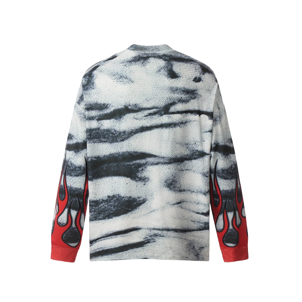 Saint Michael Printed Long Sleeve T-Shirt - PerfectKickZ