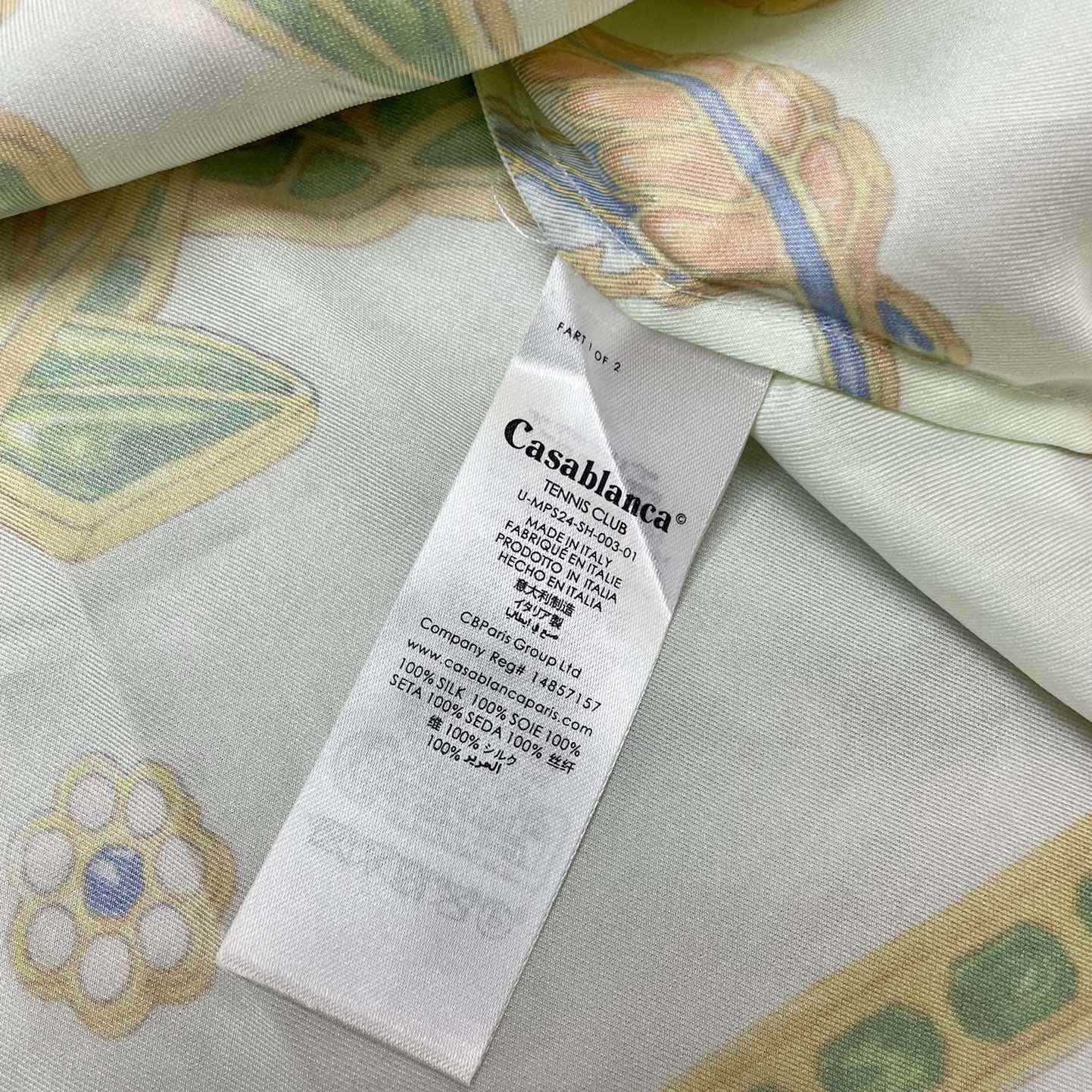 Casablanca 'Joy Aux D'afrique' Shirt    CA3508 - PerfectKickZ