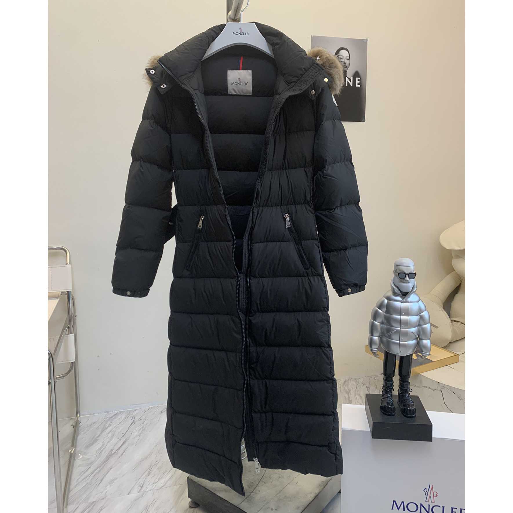 Moncler Leersie Long Down Jacket - PerfectKickZ