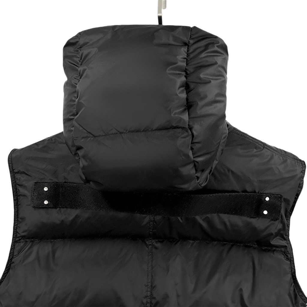 Rick Owens Women's Black Liner Down Jacket - PerfectKickZ