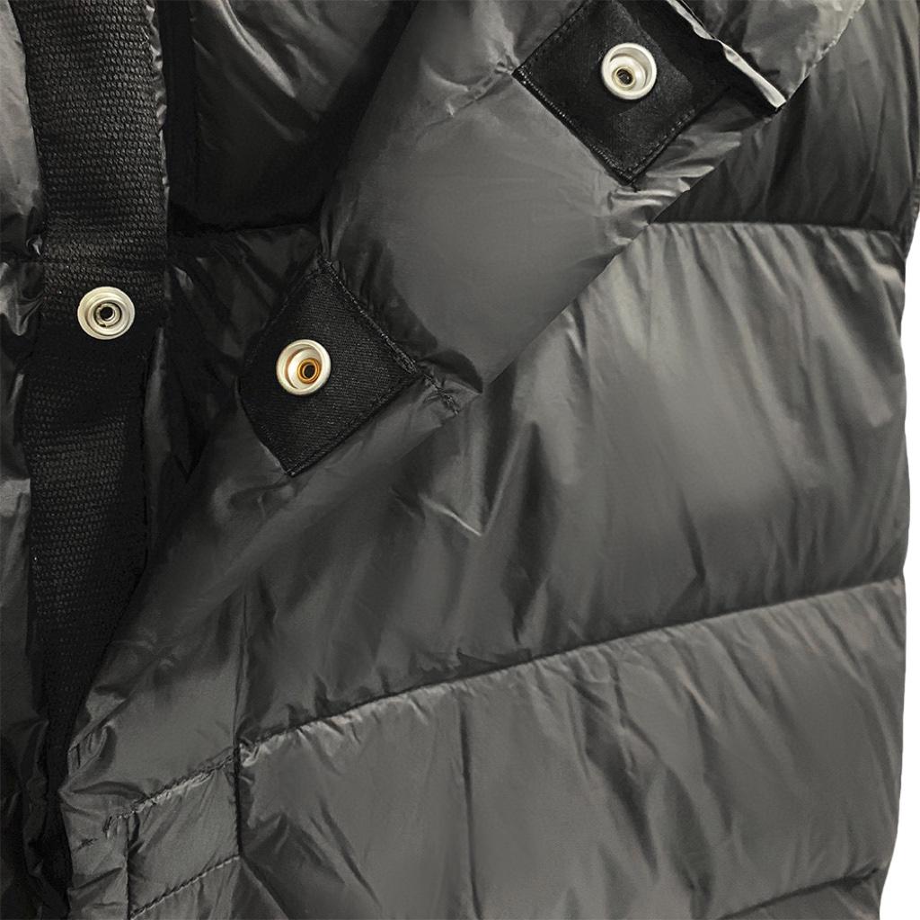 Rick Owens Women's Black Liner Down Jacket - PerfectKickZ