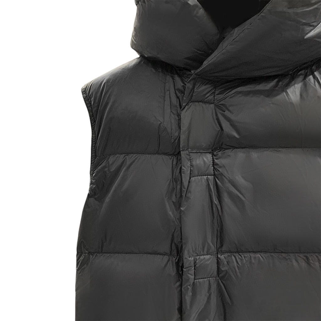 Rick Owens Women's Black Liner Down Jacket - PerfectKickZ