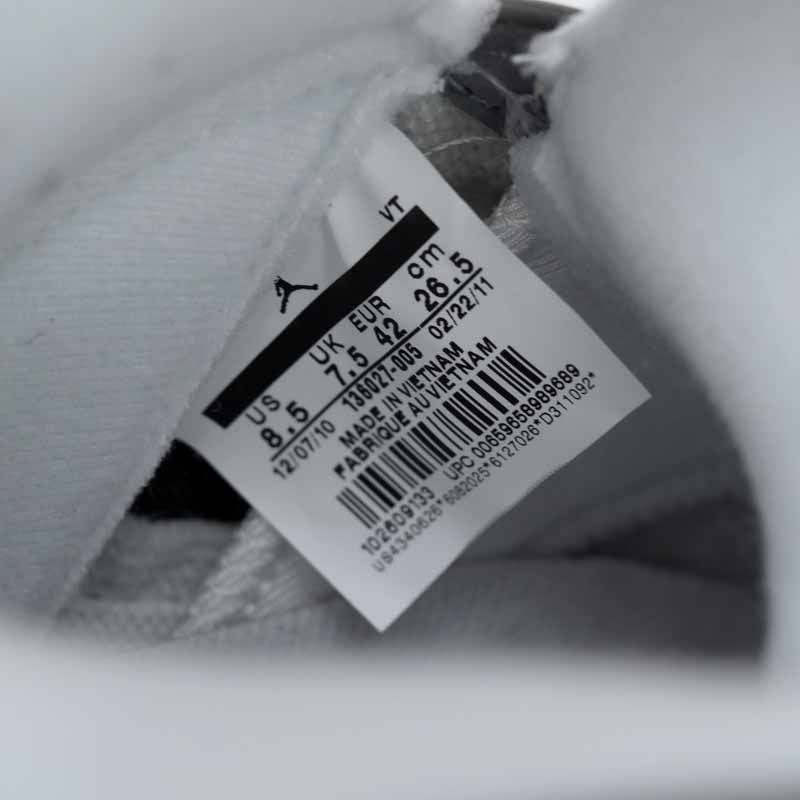 Air Jordan 5 Retro 'Wolf Grey' Sneakers     136027-005  - PerfectKickZ
