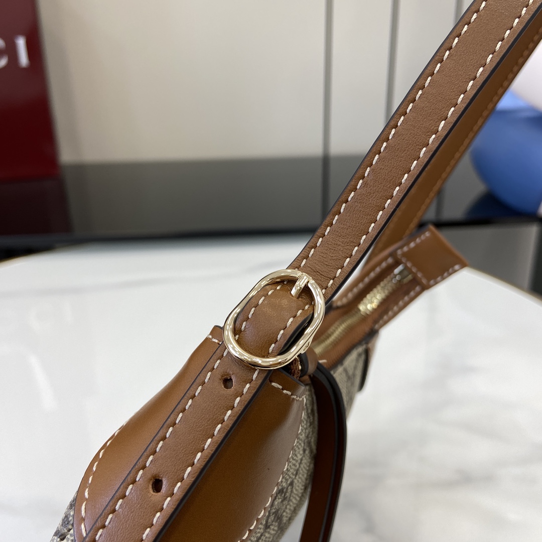 Gucci GG Emblem Super Mini Shoulder Bag - PerfectKickZ