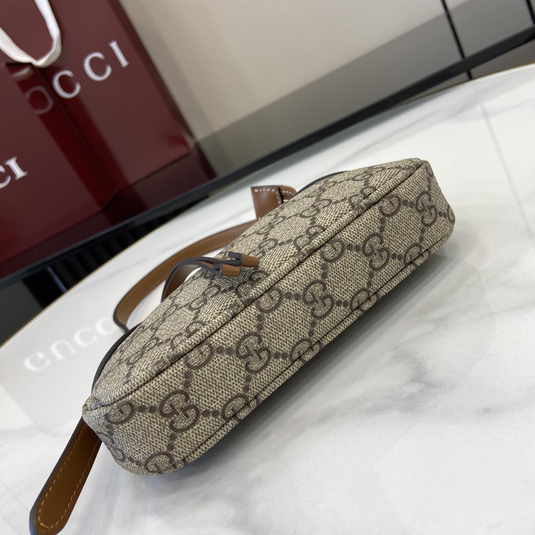 Gucci GG Emblem Super Mini Shoulder Bag - PerfectKickZ