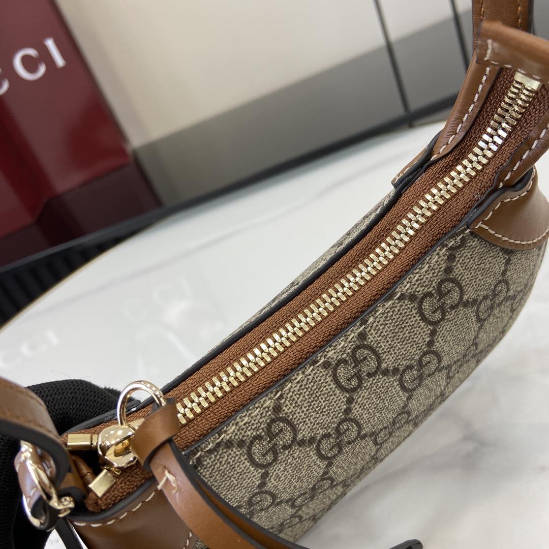 Gucci GG Emblem Super Mini Shoulder Bag - PerfectKickZ