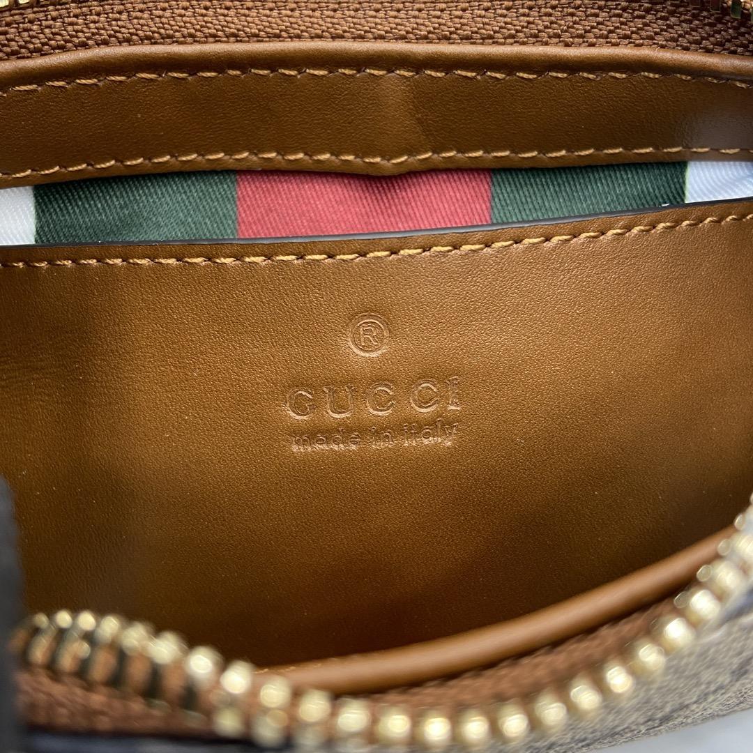 Gucci GG Emblem Super Mini Shoulder Bag - PerfectKickZ