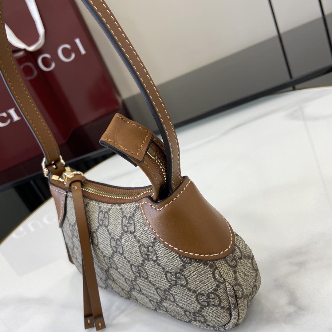 Gucci GG Emblem Super Mini Shoulder Bag - PerfectKickZ