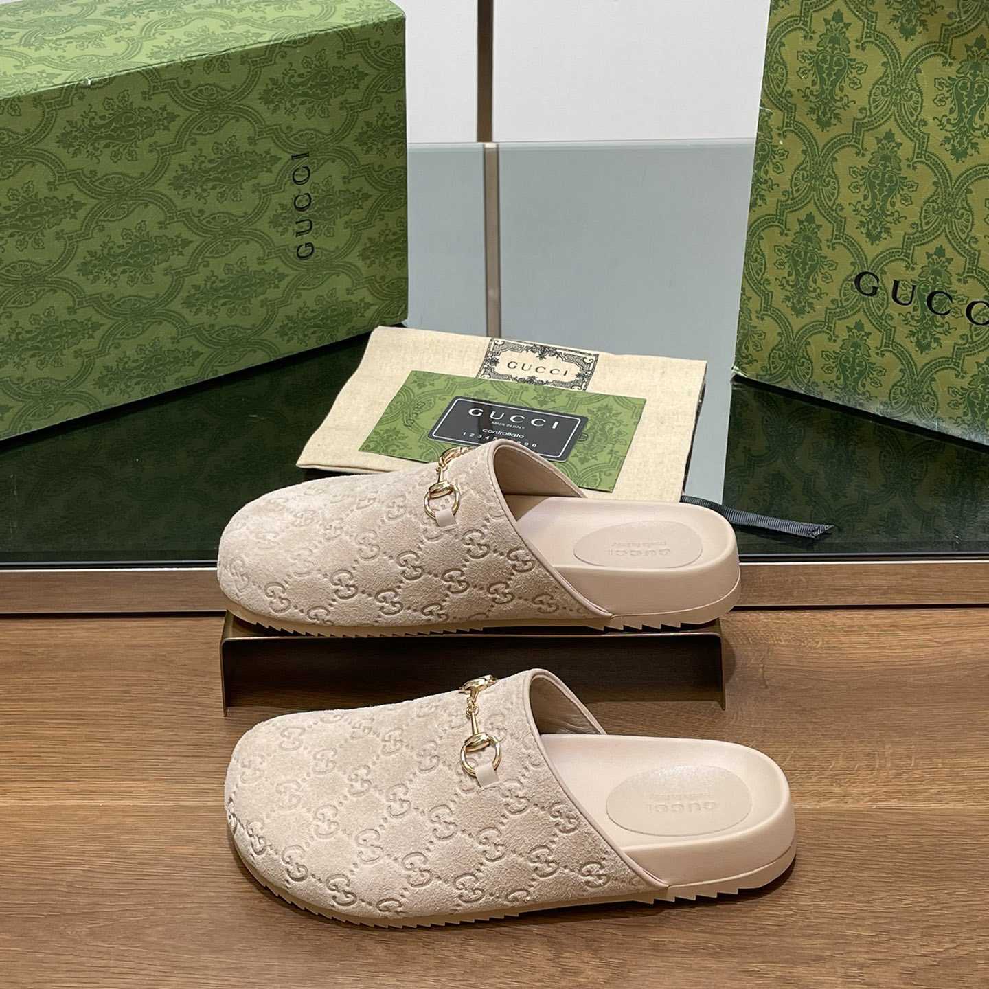 Gucci Women's Horsebit Slipper - PerfectKickZ