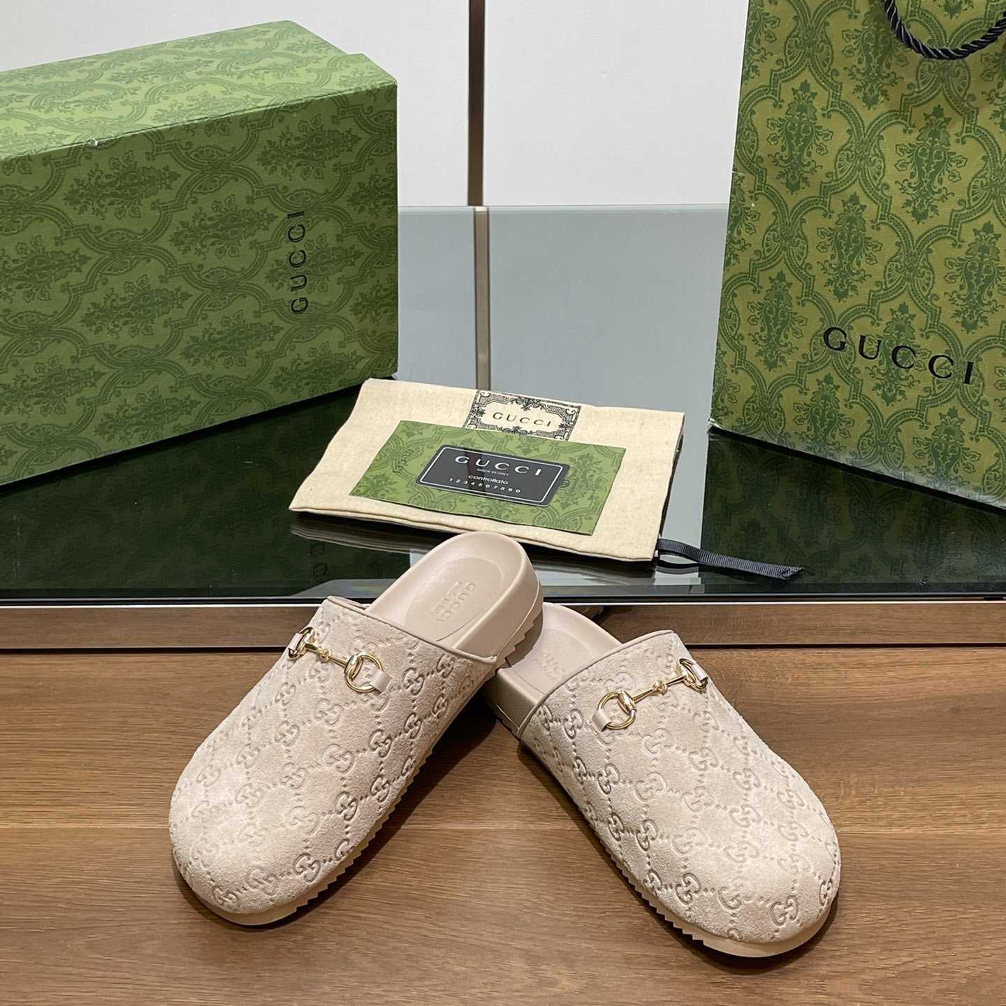 Gucci Women's Horsebit Slipper - PerfectKickZ