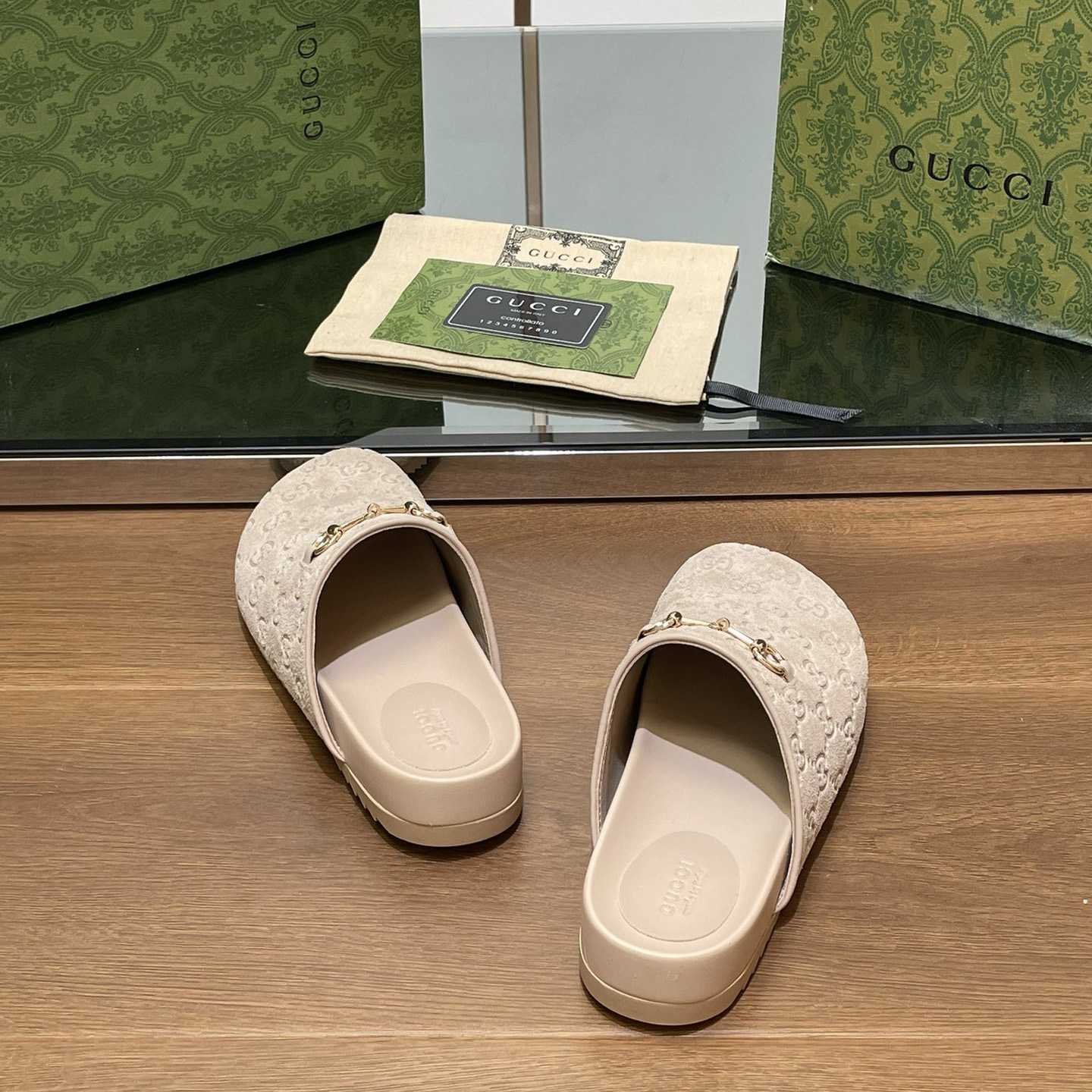 Gucci Women's Horsebit Slipper - PerfectKickZ