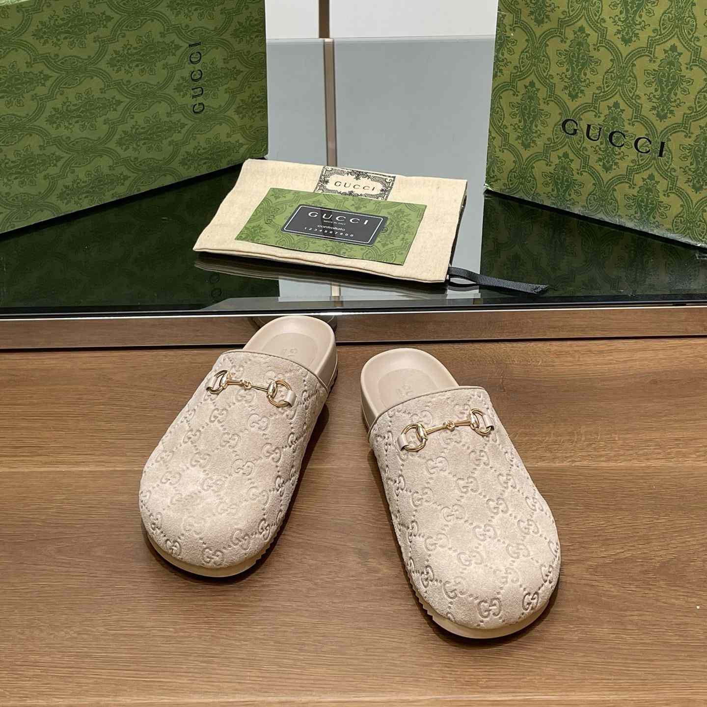 Gucci Women's Horsebit Slipper - PerfectKickZ