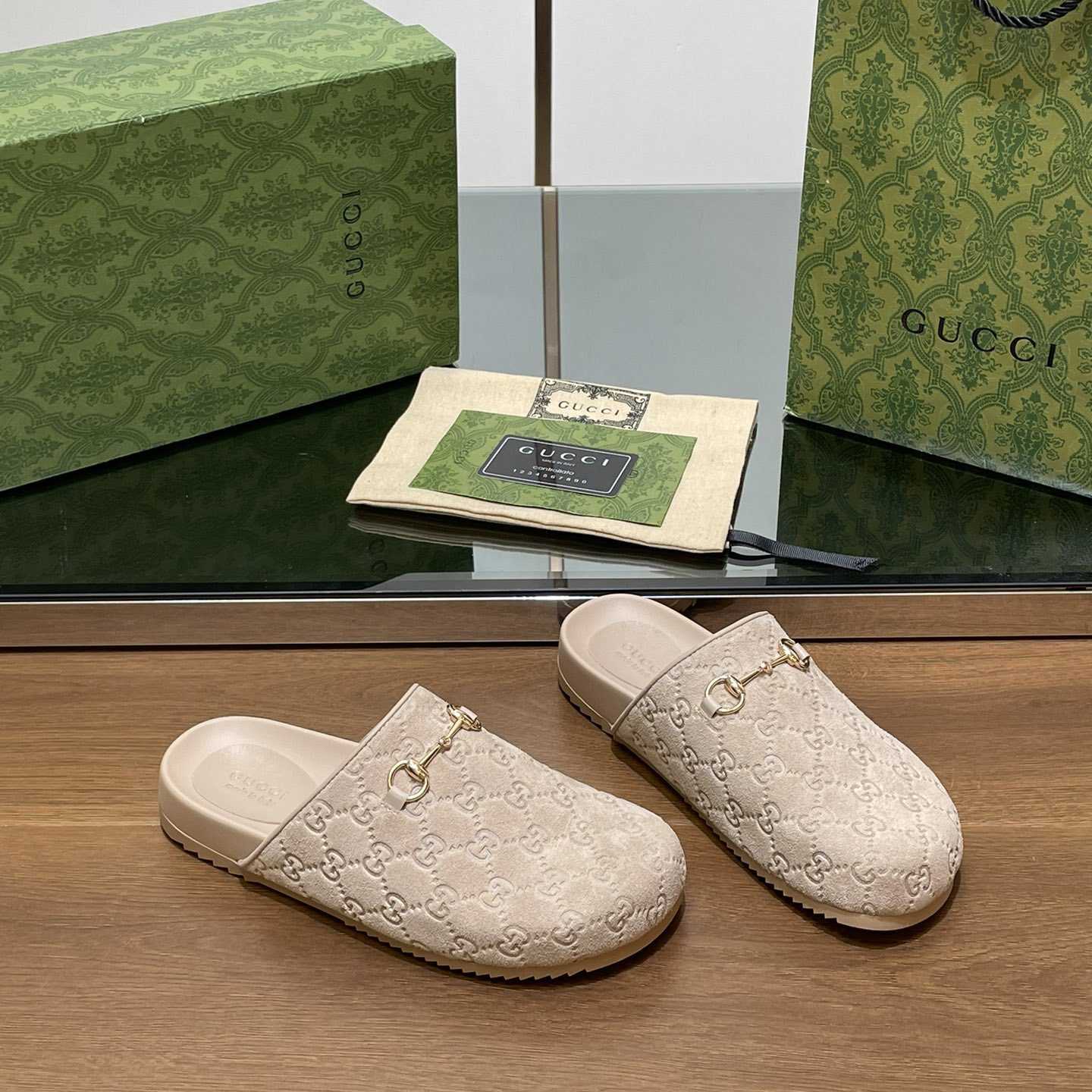 Gucci Women's Horsebit Slipper - PerfectKickZ