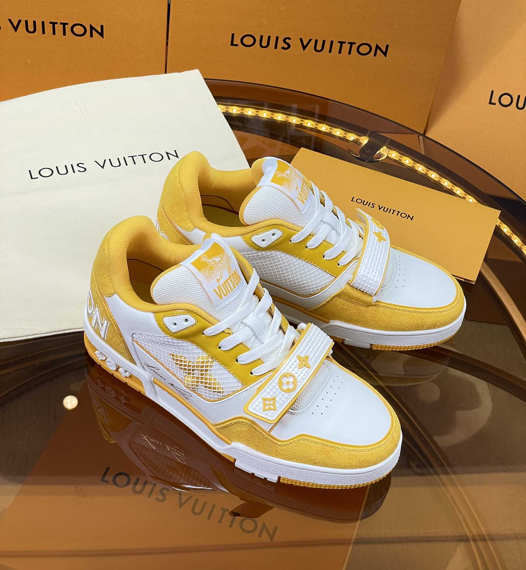 Louis Vuitton LV Trainer Sneaker     - PerfectKickZ