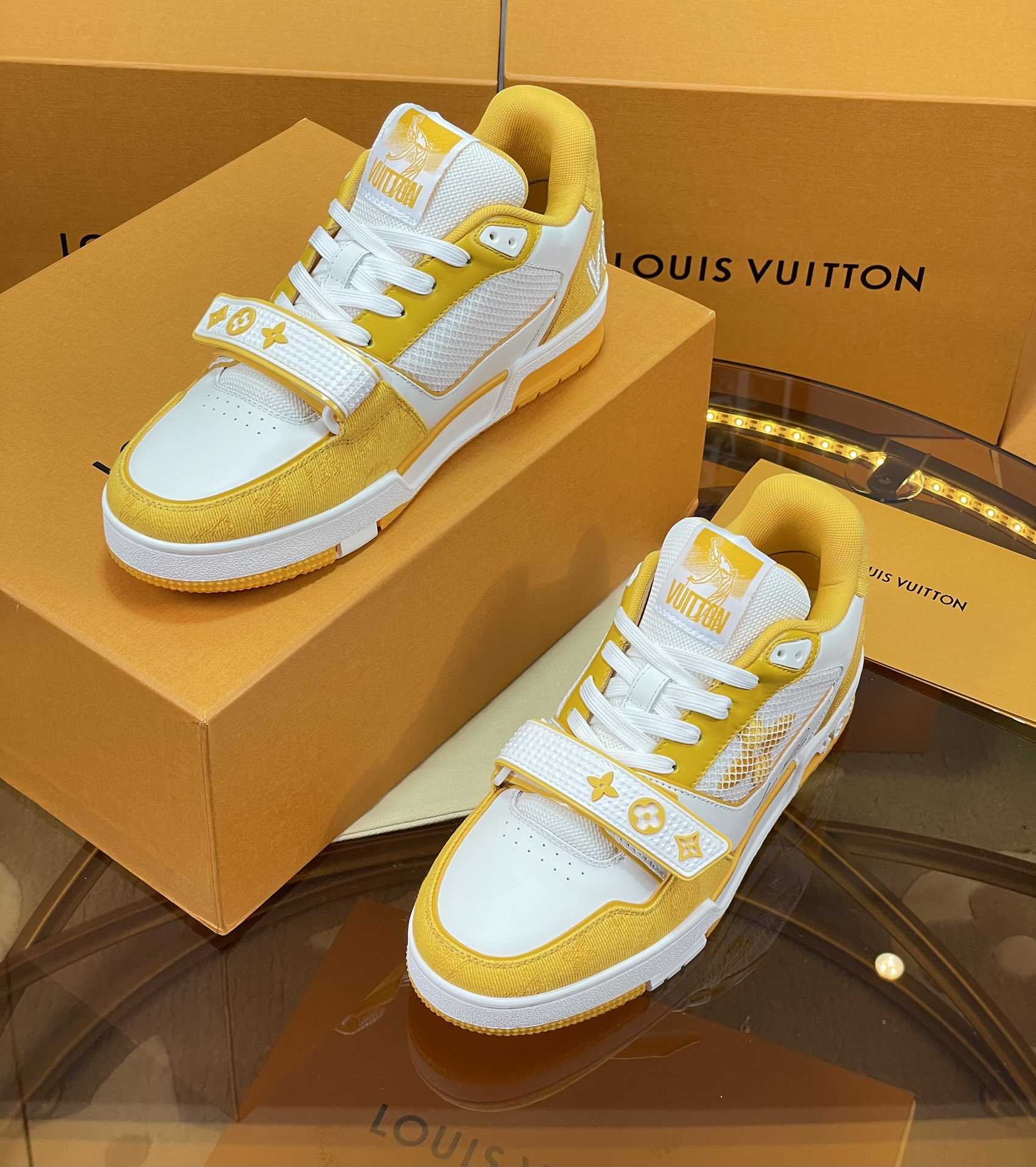 Louis Vuitton LV Trainer Sneaker     - PerfectKickZ