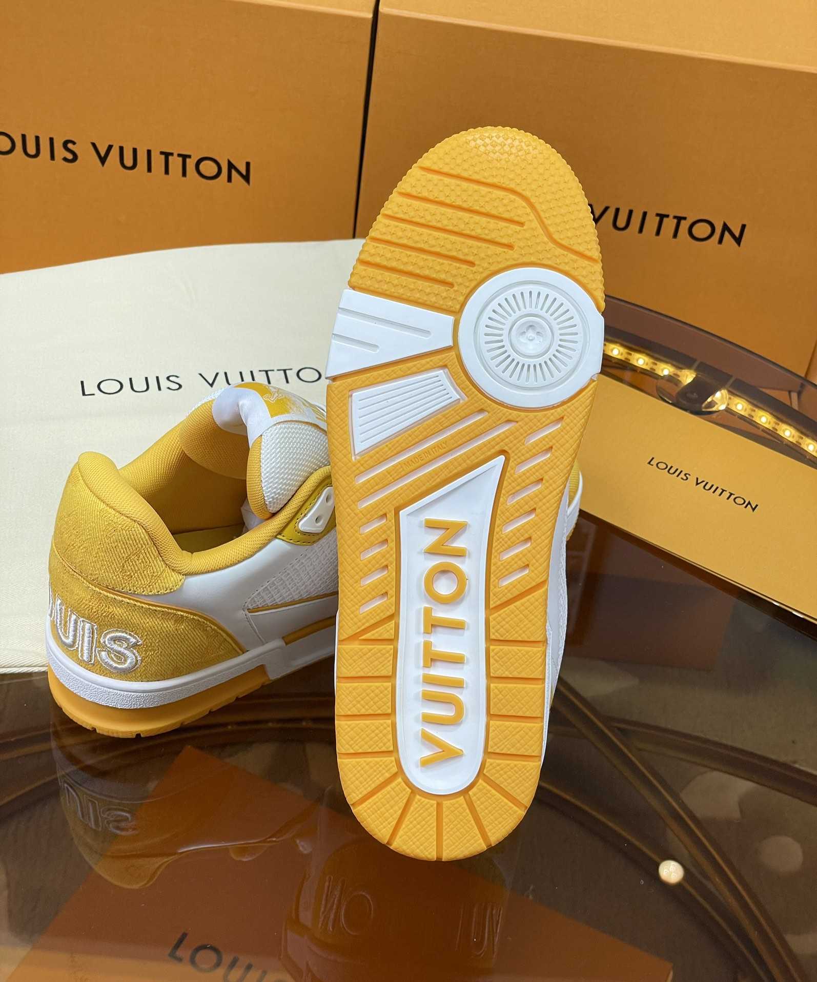 Louis Vuitton LV Trainer Sneaker     - PerfectKickZ