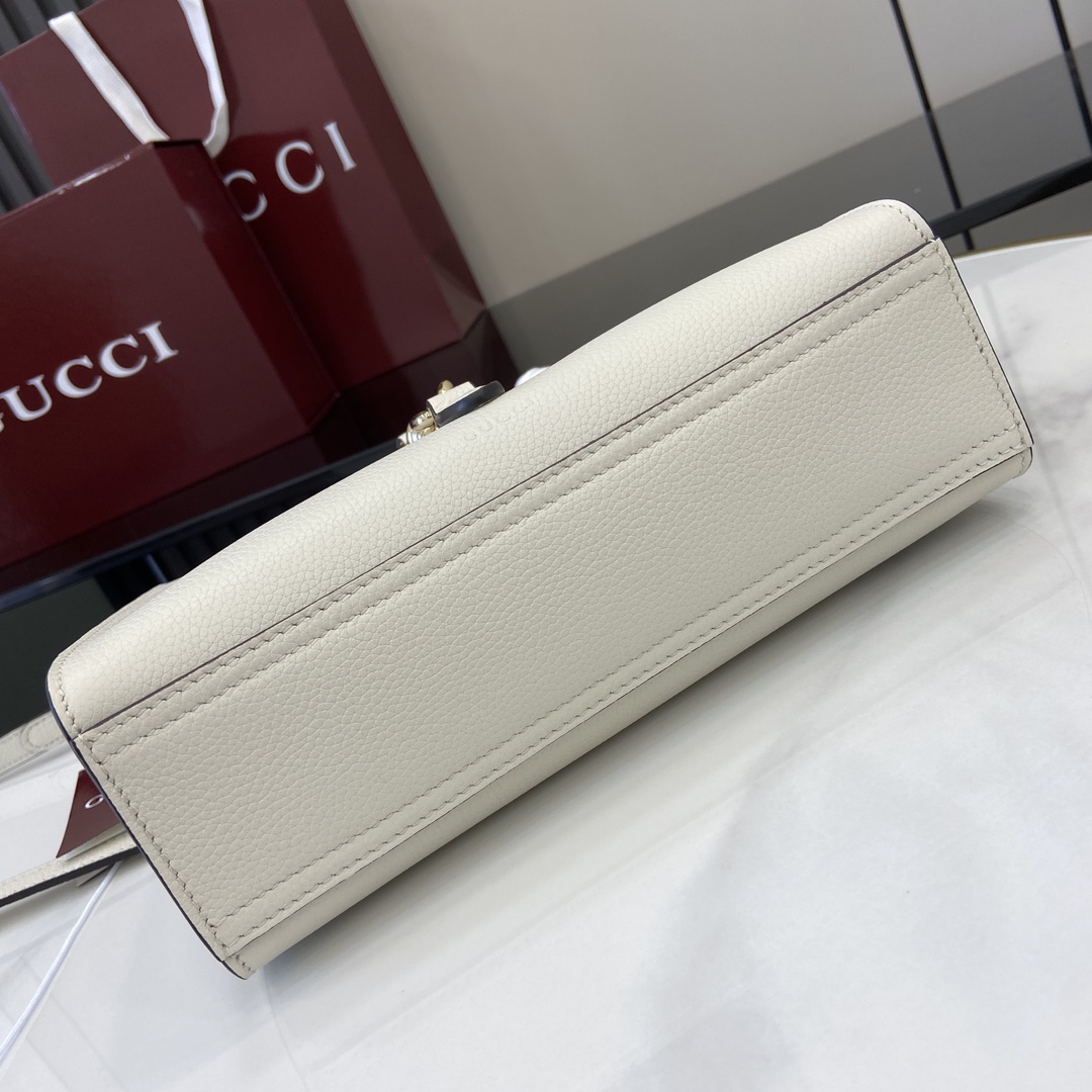 Gucci Small Tote Bag With Hook Closure - PerfectKickZ