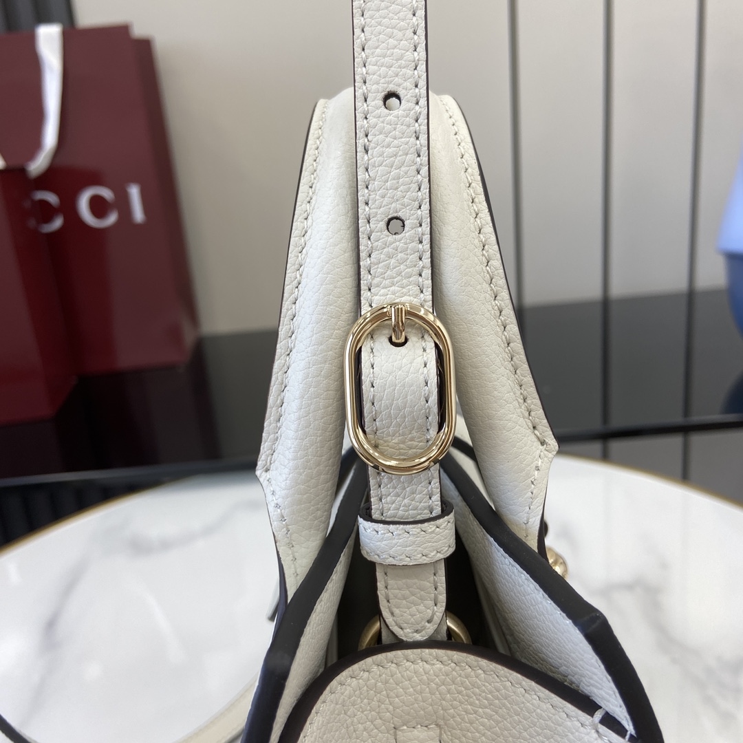 Gucci Small Tote Bag With Hook Closure - PerfectKickZ
