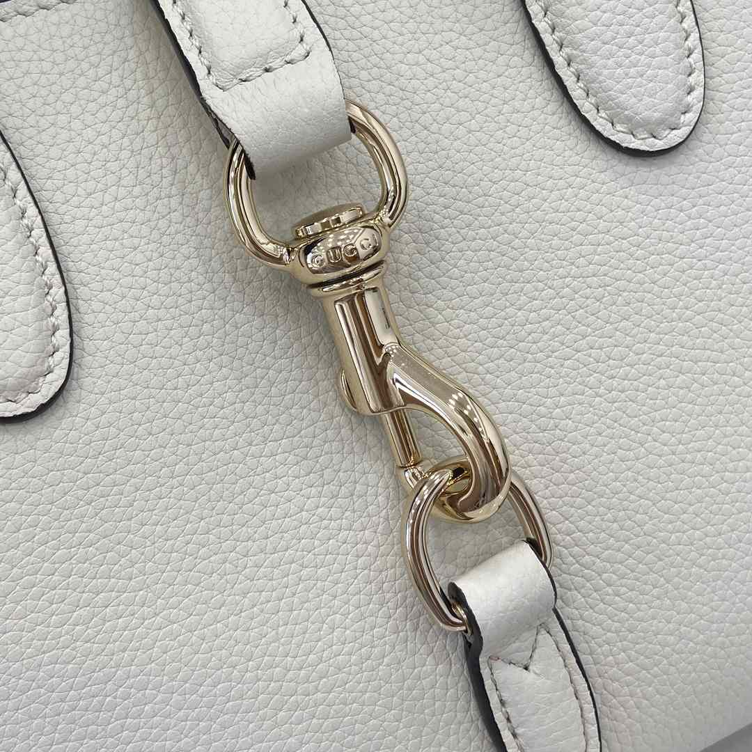 Gucci Small Tote Bag With Hook Closure - PerfectKickZ