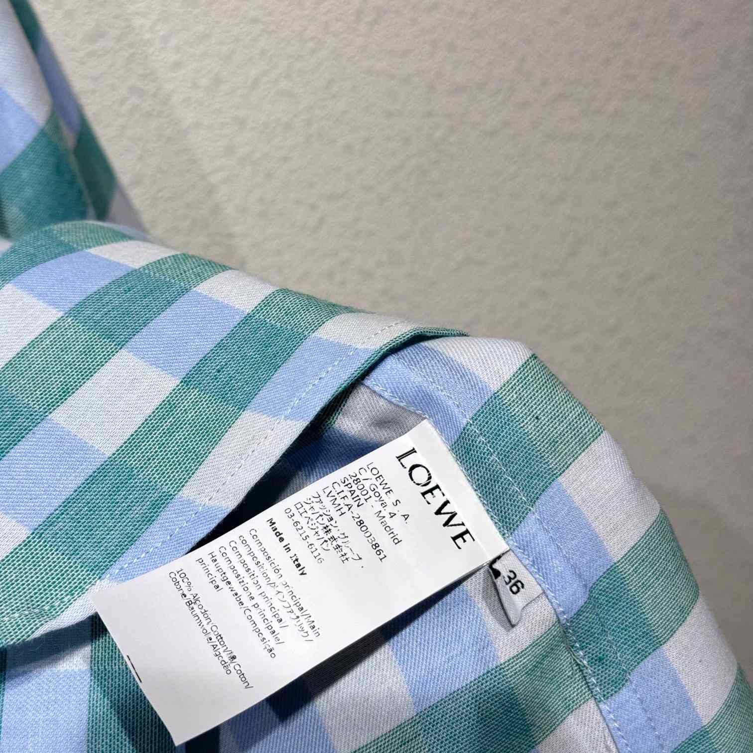 Loewe Shirt In Cotton - PerfectKickZ