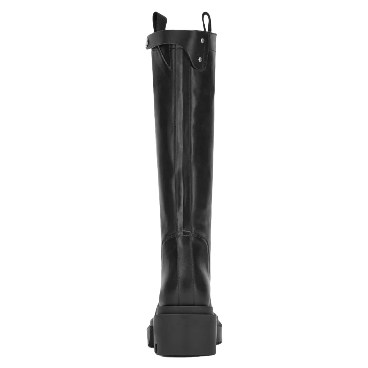 Rick Owens Pull On Bogun Leather Boots - PerfectKickZ