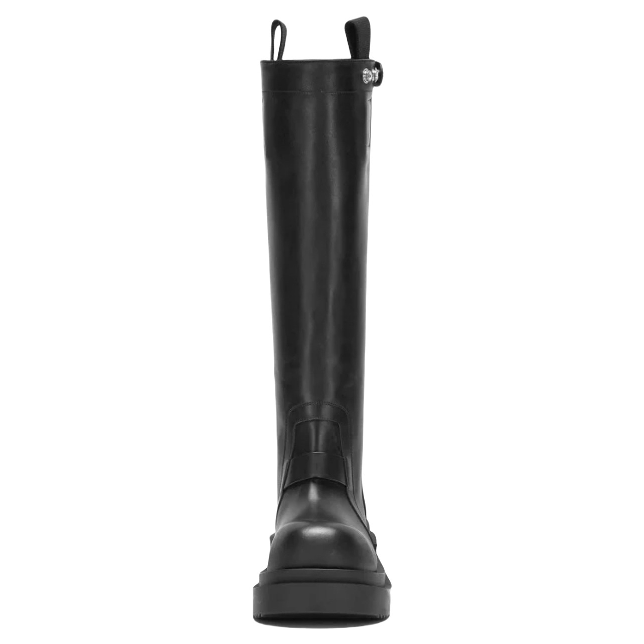 Rick Owens Pull On Bogun Leather Boots - PerfectKickZ