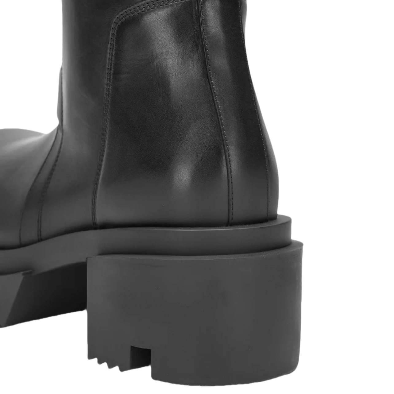 Rick Owens Pull On Bogun Leather Boots - PerfectKickZ