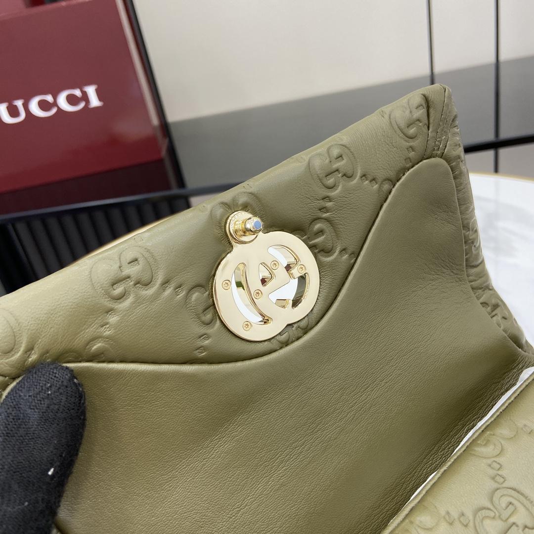 Gucci GG Milano Mini Top Handle Bag - PerfectKickZ