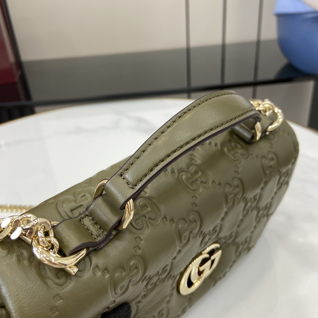 Gucci GG Milano Mini Top Handle Bag - PerfectKickZ