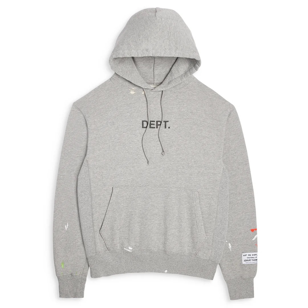 Gallery Dept.  Logo Painted Remke Hoodie - PerfectKickZ