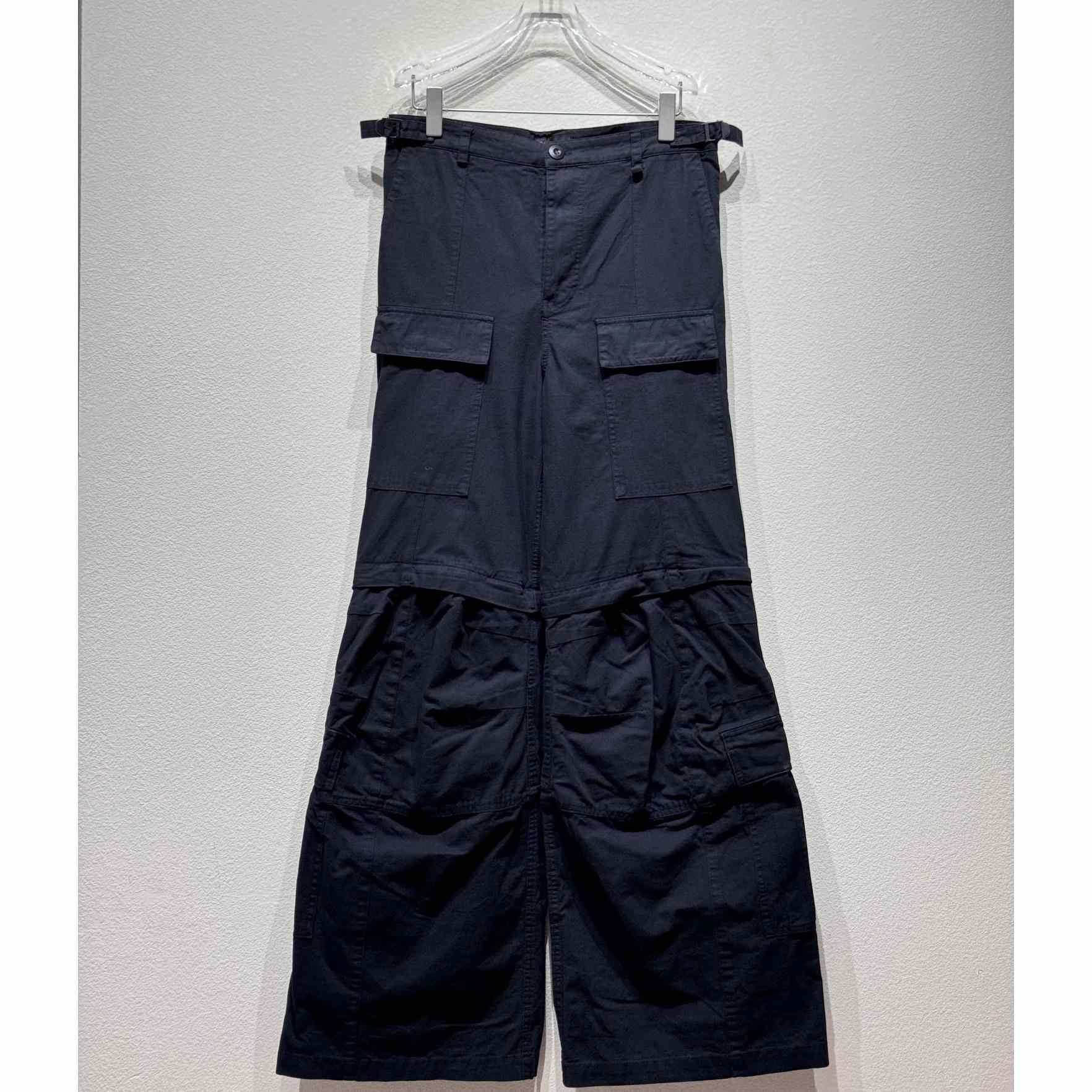 Balenciaga Cargo Maxi Skirt In Black  - PerfectKickZ