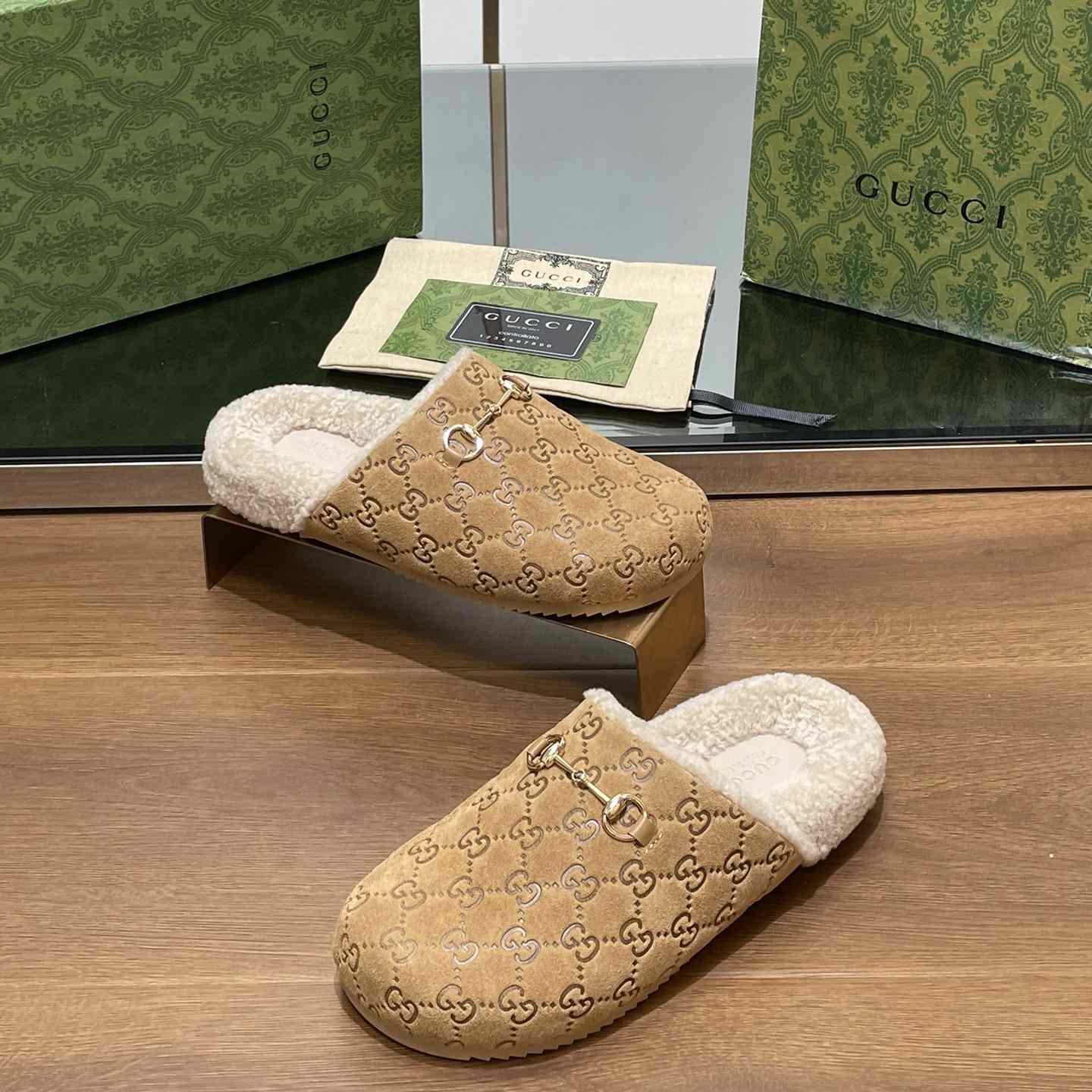 Gucci Women's Horsebit Mule - PerfectKickZ