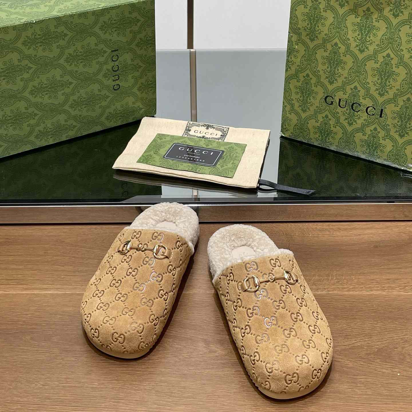 Gucci Women's Horsebit Mule - PerfectKickZ