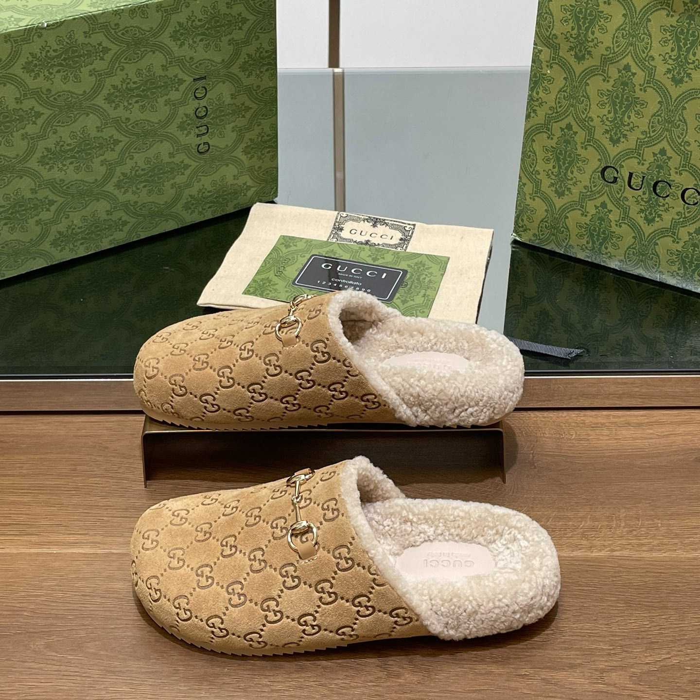 Gucci Women's Horsebit Mule - PerfectKickZ
