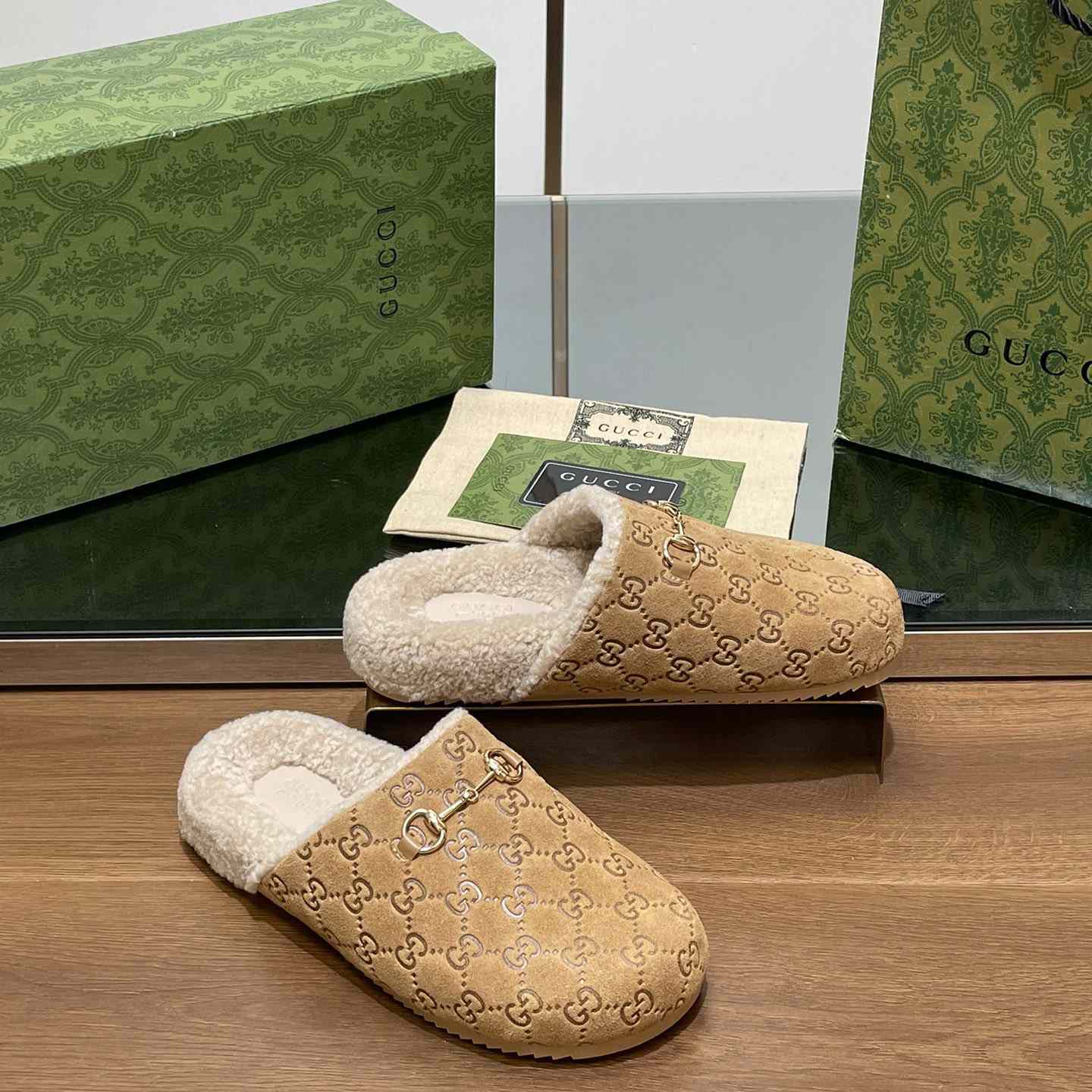 Gucci Women's Horsebit Mule - PerfectKickZ
