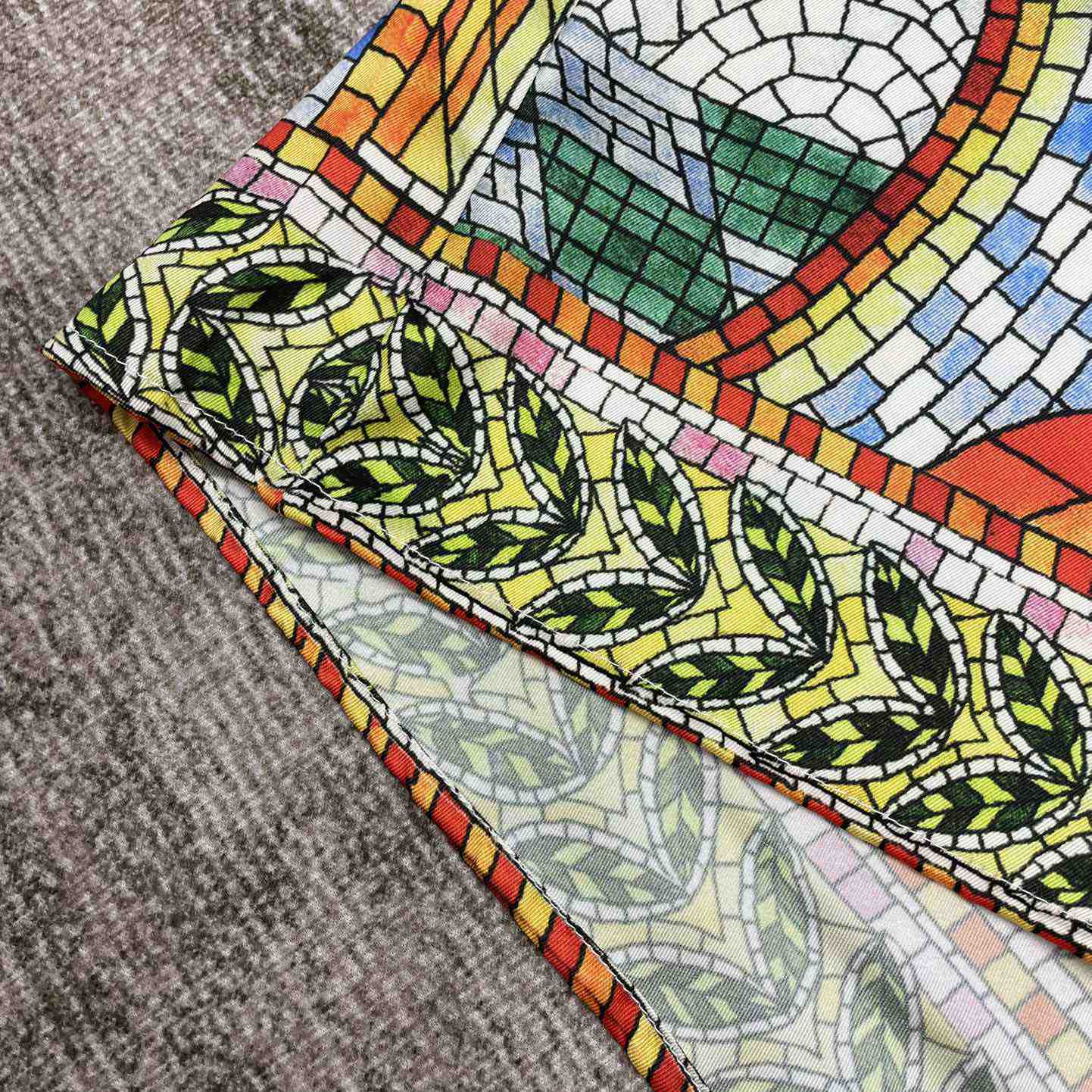 Casablanca Mosaic De Damas Silk Shirt     CA3497 - PerfectKickZ
