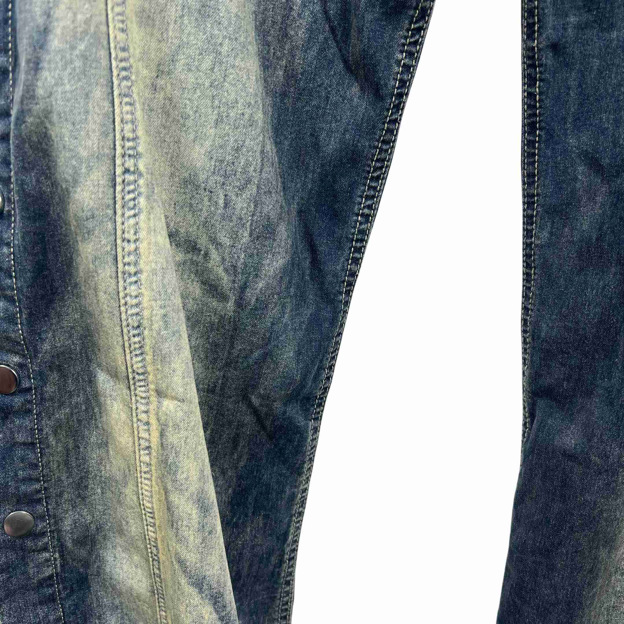 Rick Owens DRKSHDW Denim Hustler Pusher Pants - PerfectKickZ
