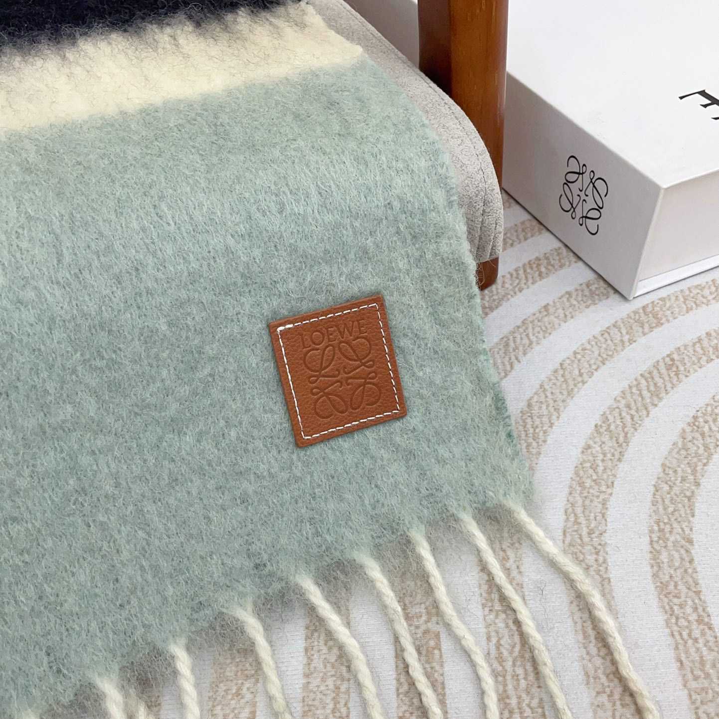 Loewe Scarf In Mohair And Wool - PerfectKickZ