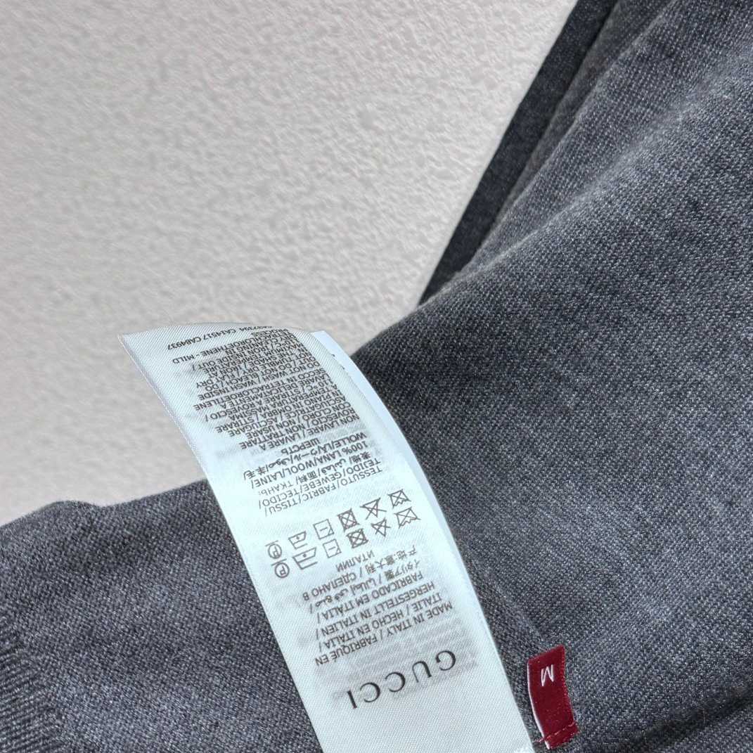 Gucci Knit Wool Long Sleeve Polo Top - PerfectKickZ