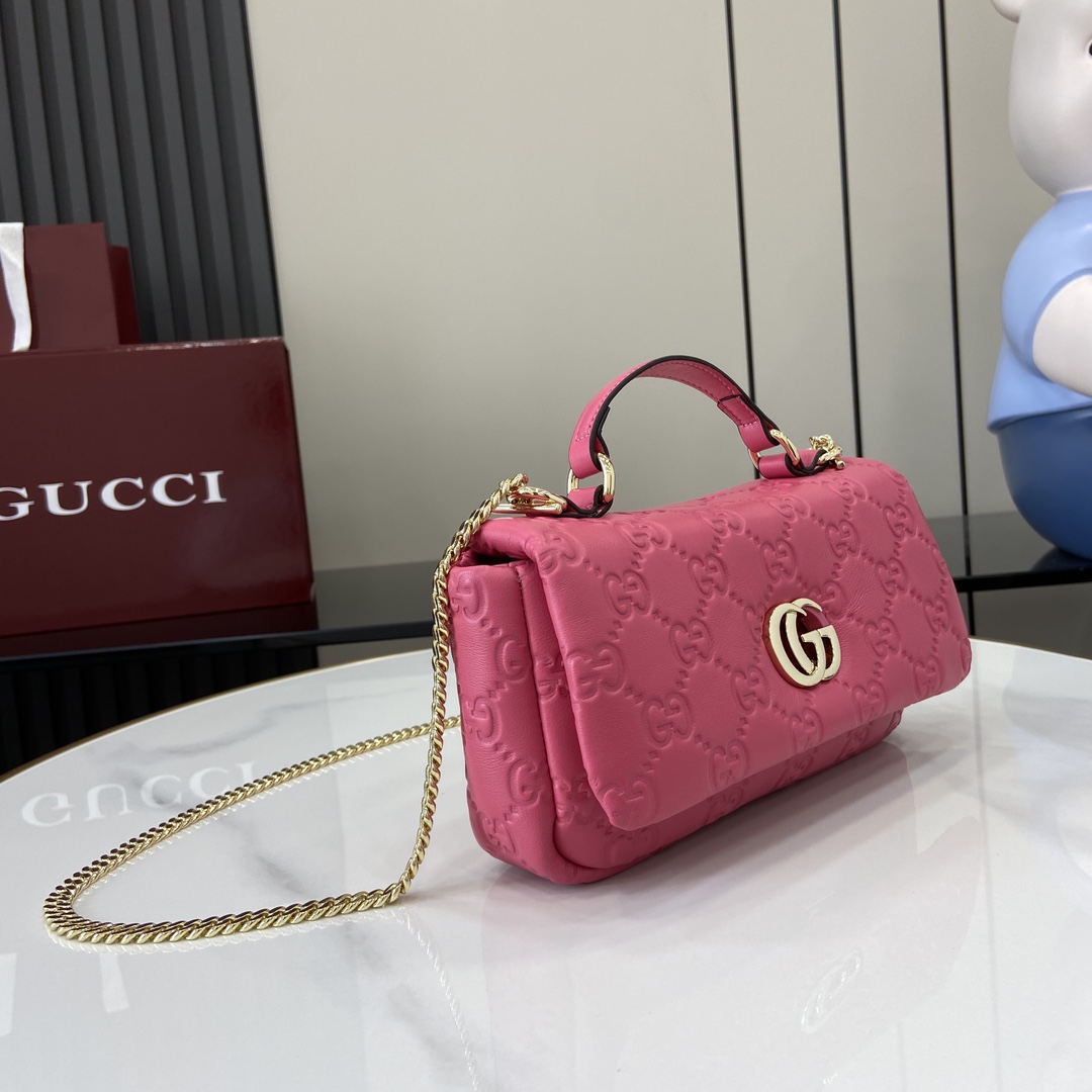 Gucci GG Milano Mini Top Handle Bag - PerfectKickZ