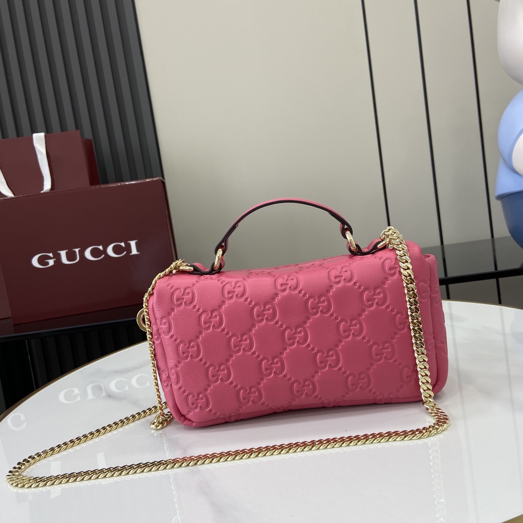 Gucci GG Milano Mini Top Handle Bag - PerfectKickZ