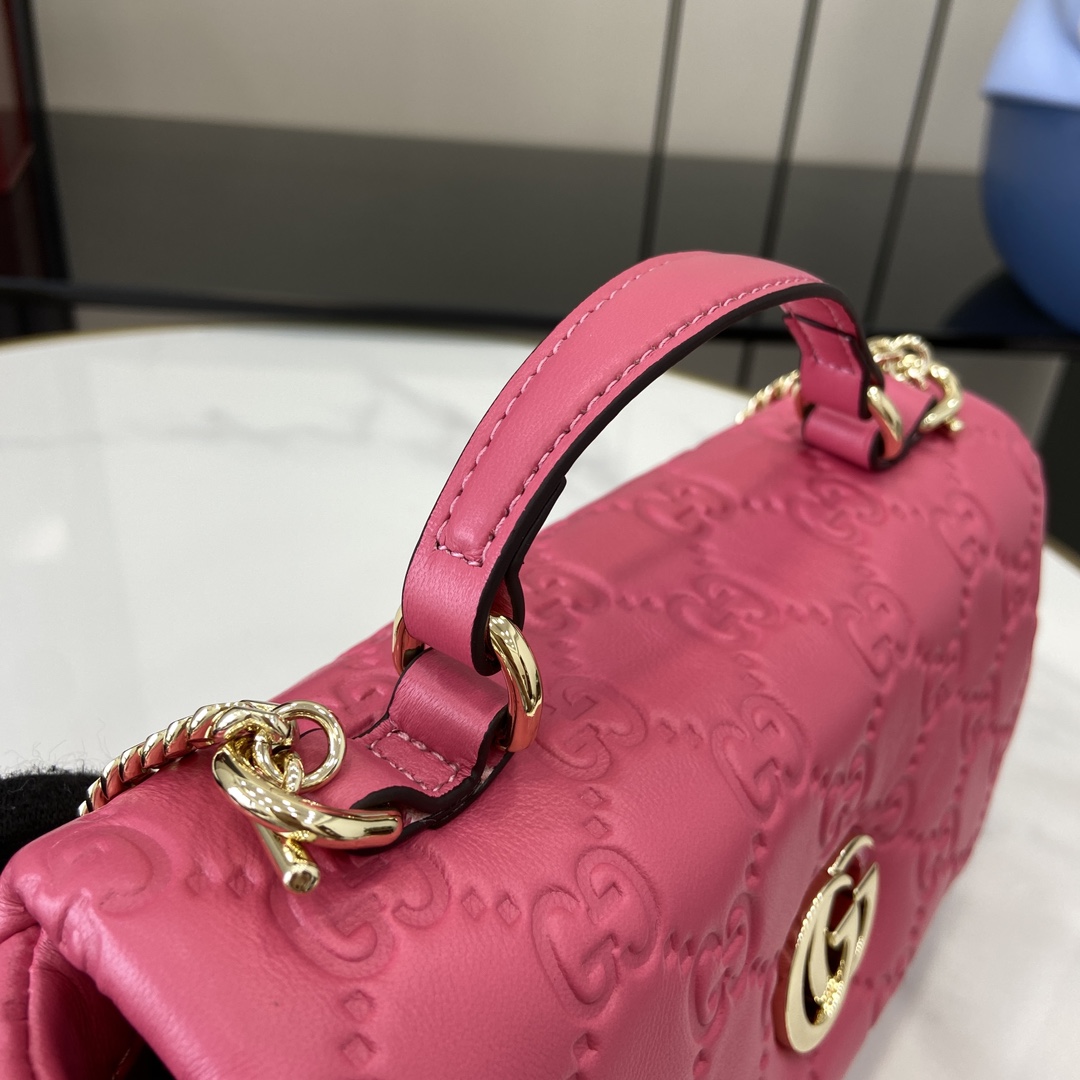 Gucci GG Milano Mini Top Handle Bag - PerfectKickZ