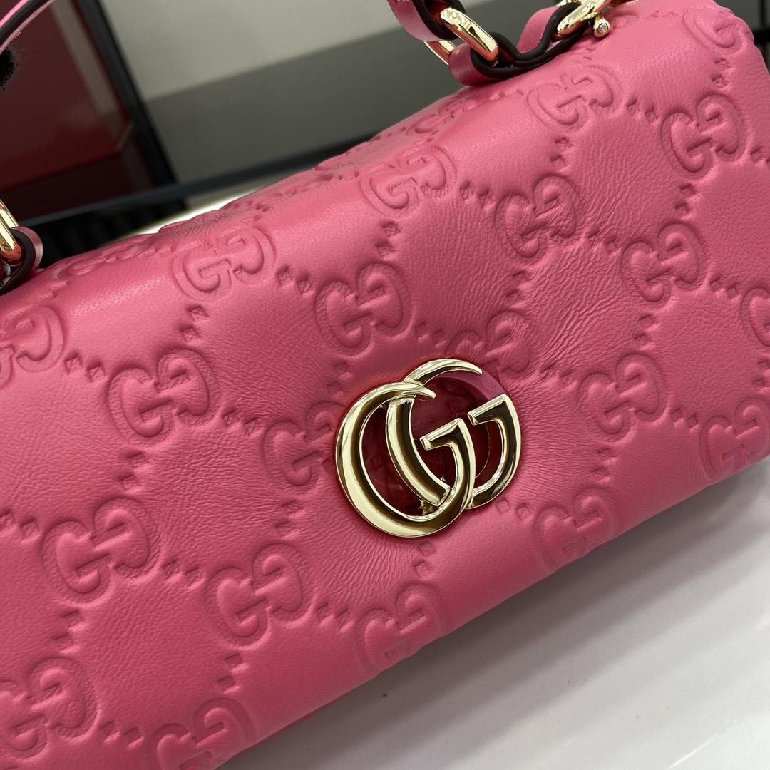 Gucci GG Milano Mini Top Handle Bag - PerfectKickZ