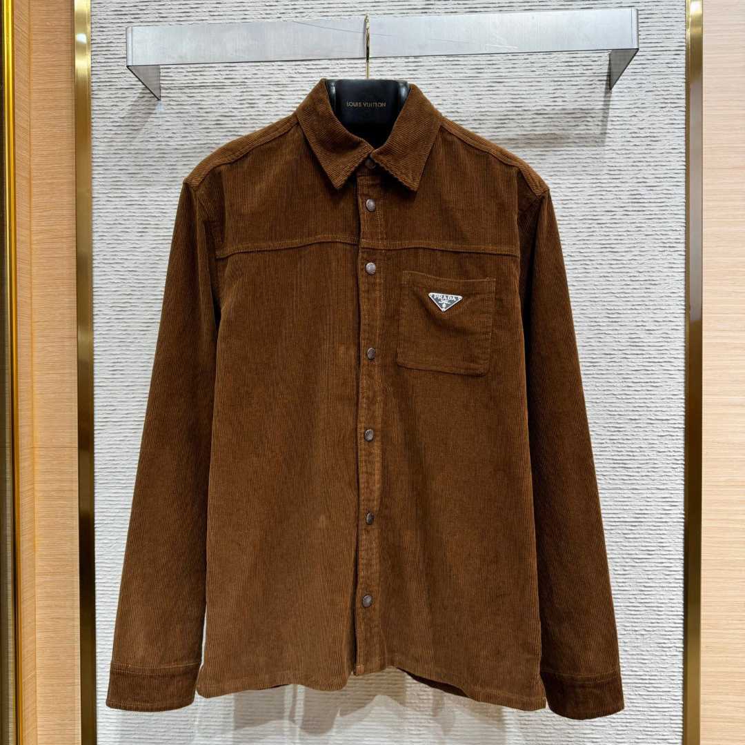 Prada Corduroy Shirt - PerfectKickZ