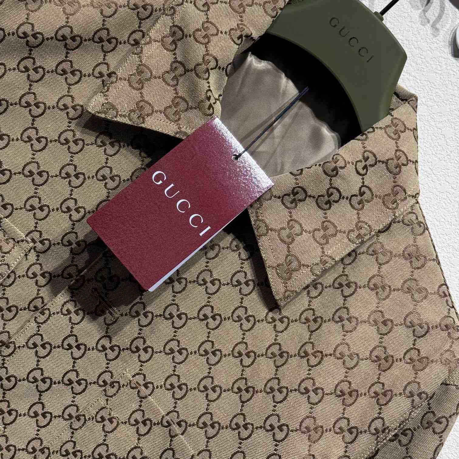 Gucci GG Mixed Cotton Jacket - 